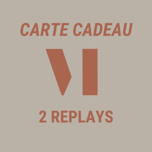 Carte cadeau 2 séances en REPLAY